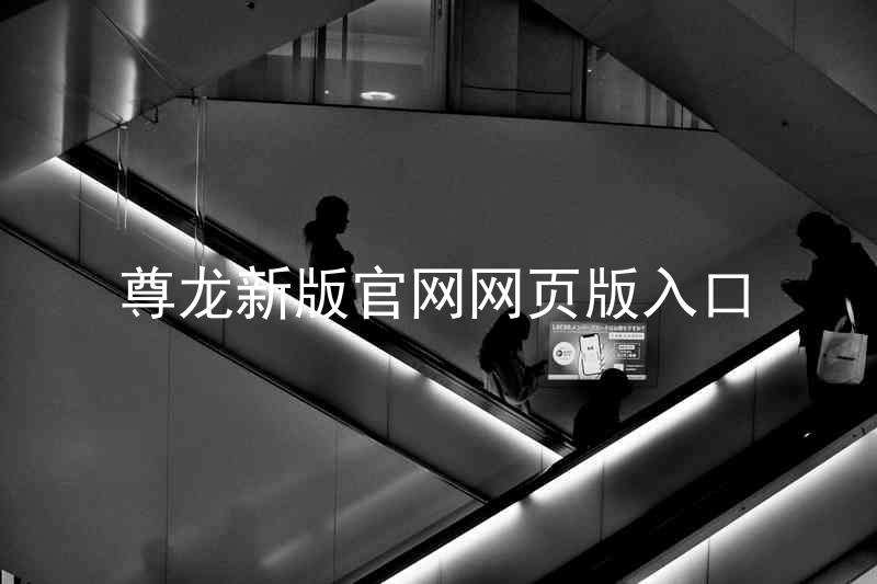 尊龙新版官网网页版入口